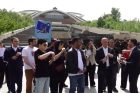 «Մինչ նրանք խոսում են խաղաղության ու արցախցիների իրավունքների մասին, մեր իրավունքները ոտնահարվում են»․ բողոքի ցույց