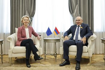 Համատեղ ընդունված հայտարարությունները միայն խոսքեր չեն, այլ կոնկրետ գործեր․ տեղի է ունեցել Նիկոլ Փաշինյանի և Ուրսուլա ֆոն դեր Լայենի հանդիպումը